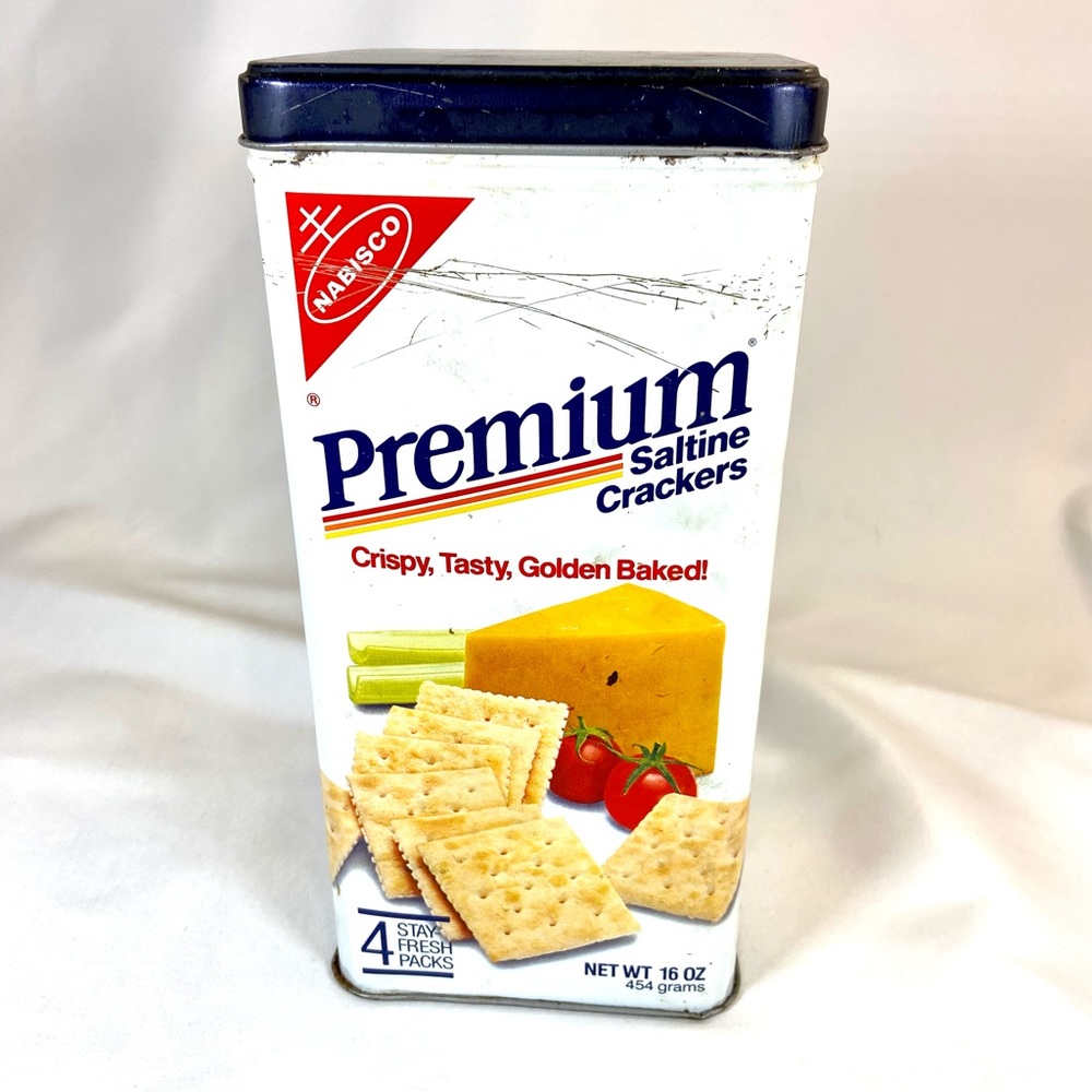 1985 Nabisco Saltine Tin